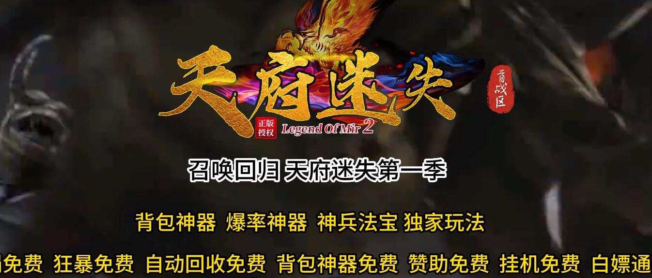 天府迷失单职业传奇服务端[gom引擎]